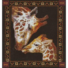 PANNA Cross Stitch Kit, Multicoloured, 24,5x28,5cm