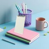 YIHUANYIFA 12pcs Small Spiral Notebook College Ruled 3x5inch Black Mini