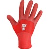 Ladeheid Children's Girl's Boy's Safety Working Gardening Gloves BD002 (Red,