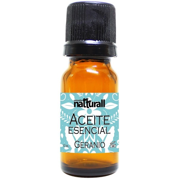Aceite esencial de geranio puro 10 ml Remedio Natturall
