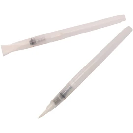 GSI Creos Mr. Water Brush Pen with Tank Fine Brush and Flat Brush Set Model Painting Tools MBS01, White
