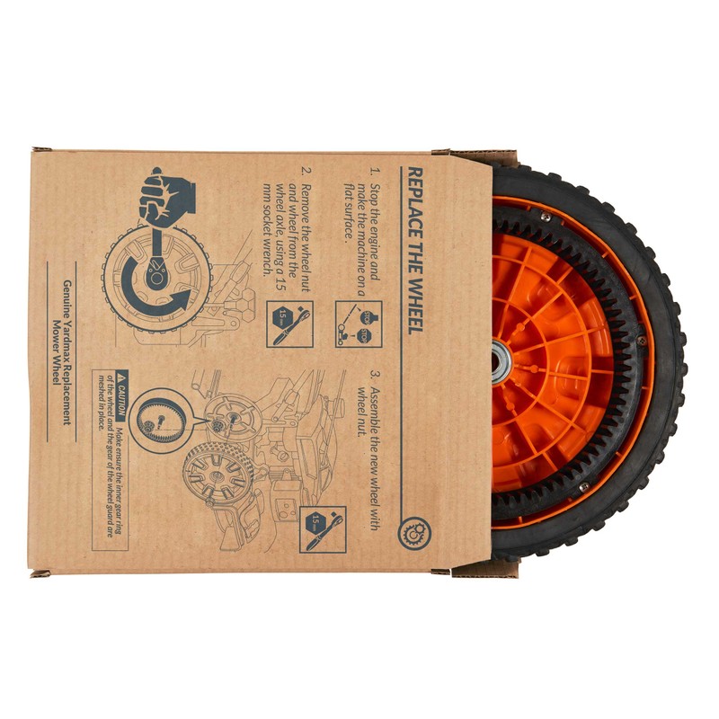 YARDMAX 11 in. x 2 in. Replacement Rear Drive Wheel