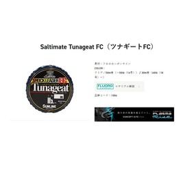 SUNLINE Saltimate FC 100LB No. 30, Clear