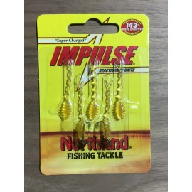 Northland Fishing Tackle - Impulse® Rigged Skeleton Minnow - Natural