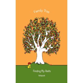 Family Tree - Notebook / Journal: 5"x 8" 100 page Notebook - Finding My Roots - If you are a beginner Genealogist, a Pro or someone that simply ... it safe, then this is the notebook for you!