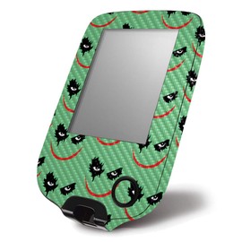 MightySkins Carbon Fiber Skin for Abbott Freestyle Libre 1 & 2 - Why So Serious | Protective, Durable Textured Carbon Fiber Finish | Easy to Apply, Remove, and Change Styles | Made in The USA