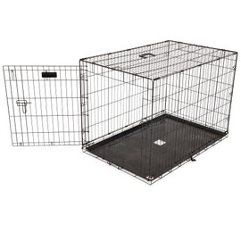 Precision Pet Products One Door Provalue Wire Dog Crate, 42 Inch, For Pets 70-90 lbs, With 5-Point Locking System