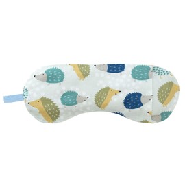 Natural materials Hinyari with the power of salt warm with the power of mung beans eyes moisturizing eye pillow hedgehog green 8.3 x 3.5 x thickness 0.4 inches (21 x 9 x 1 cm) relax with lavender and