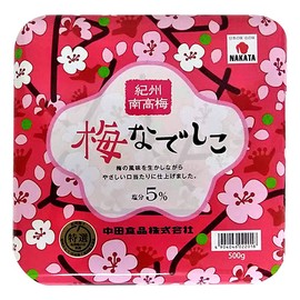 Nakada Foods Kishu Minami Takume, Plum Nadeshiko Plum, 17.6 oz (500 g)