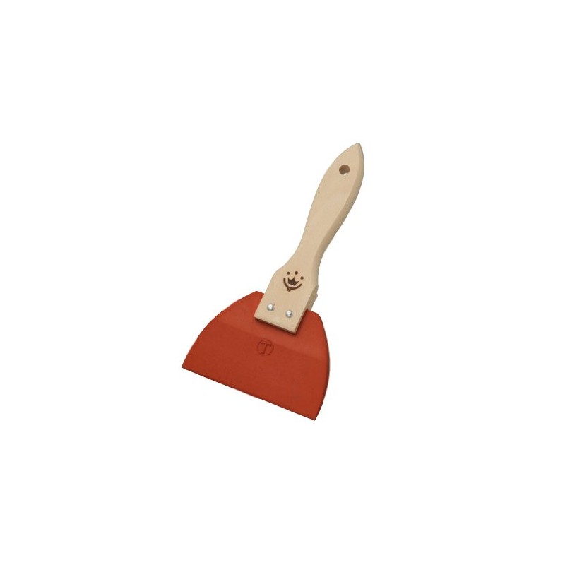 Handy Crown Handle Rubber Spatula, Red, Small, 3.9 inches (100