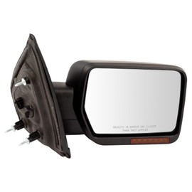 TRQ Right Mirror with Heat Power Folding Passenger Side Compatible with 2011-2014 Ford F-150 FO1321413