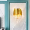 Crystal Wall Sconce Lighting 3 Tiers Crystal Wall Lamp Modern