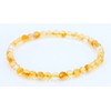 Taddart Minerals - Yellow Natural Gemstone Citrine Bracelet with 4mm