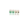 St. Patrick's Day Press on Nails Short Square French Tip