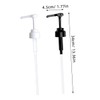 Mobestech 2pcs Black Pump Head for Oil Consumption Bottle Versatile