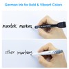 maxtek maxtek Whiteboard Stifte, 12 stücke-Schwarz Magnetische, Trocken Abwischbare Marker,