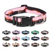 Mercano Adjustable Dog Collar - Special Design Patterns, Soft Nylon