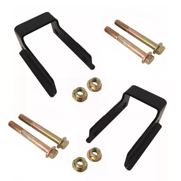 TMS-MOTORS 2x Front Leaf Spring Shackle for 1999-05 Ford Econoline