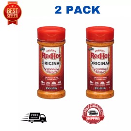 Frank's RedHot Original Seasoning Blend (Hot Sauce Powder) 4.12 oz - PACK OF 2
