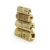4Pcs Barrel Hinge Copper Brass Cabinet Gift Box Hidden Brass