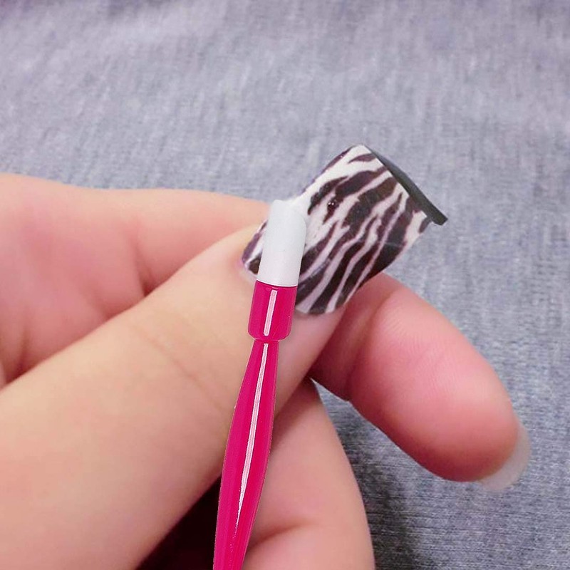 Maniology 10pc Hard Rubber Tipped Plastic Handle Nail Art Tool