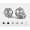 KAMANINA Curtain Rods for Windows 66 to 120 Inch, 7/8