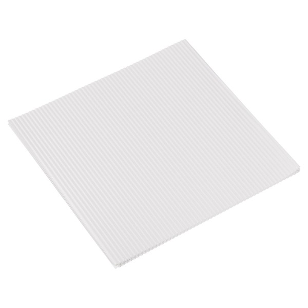 sourcing map Pizza Oil Proof Paper,100pcs 9"X9"- Single-Layer Corrugated Pizza