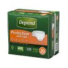 Depend Protection with Tabs, Maximum Briefs S/M, 20 Count 19-34