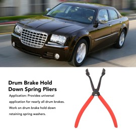 Brake Spring Pliers, Drum Brake Hold Down Spring Pliers High Strength Easy Operation Spring Plate Pliers for Drum Brakes