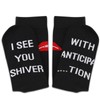 JNIAP 2 Pairs Novelty Horror Movies Fans Socks R Horror