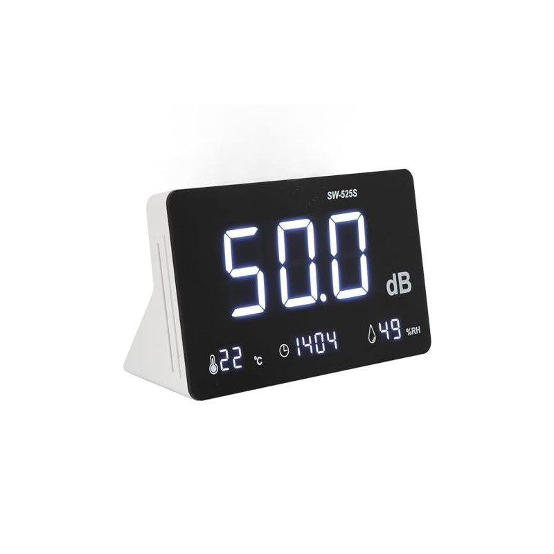 Sound Level Meter, 30-130db 4 in 1 Noise Decibel Meter,