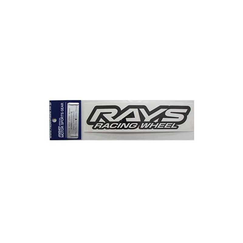 RAYS RacingLOGO Sticker W 7.9 inches (200 mm) Nuki Letters