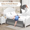 BABY JOY Bed Rails for Toddlers, 71'' Extra Long, Swing