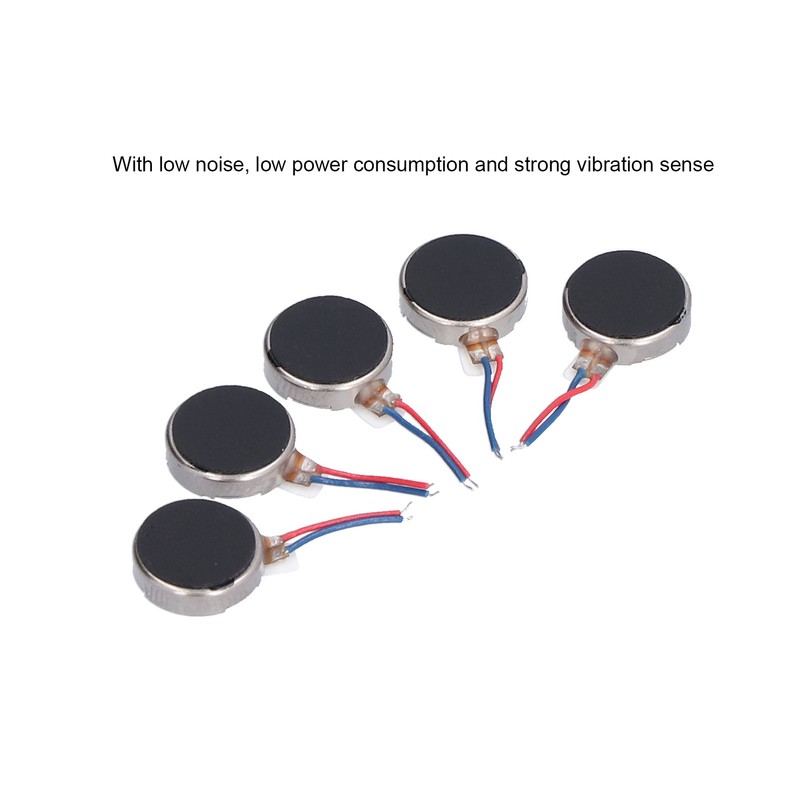 50Pcs Mini Vibration Motors DC 3V 10x2.7mm Anti Interference Small