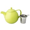 FORLIFE Curve Teapot with Infuser, 45-Ounce, Lime