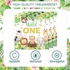 48Pcs Jungle Safari Baby Shower Decorations Animals Paper Plates, Napkins