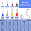 Wire End Ferrules Set of 1800 Assortment 0.5-10 mm², Insulated