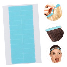 FOMIYES 72pcs Hair Extension Tabs Double Sided Tape for Wigs Easy to Apply Invisible Suitable for Lace Wigs Toupees