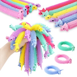 40 PCS Stretchy Fidget Toy,Colorful Stretchy Strings Fidget Toy,Sensory Stress Fidget Toys for Kids and Adults Relaxing,Goodie Bag Fillers,Party Favor