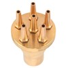 Fountain Nozzle Heads,1" DN25 Straight Style Fountain Nozzle,Brass Column Multi
