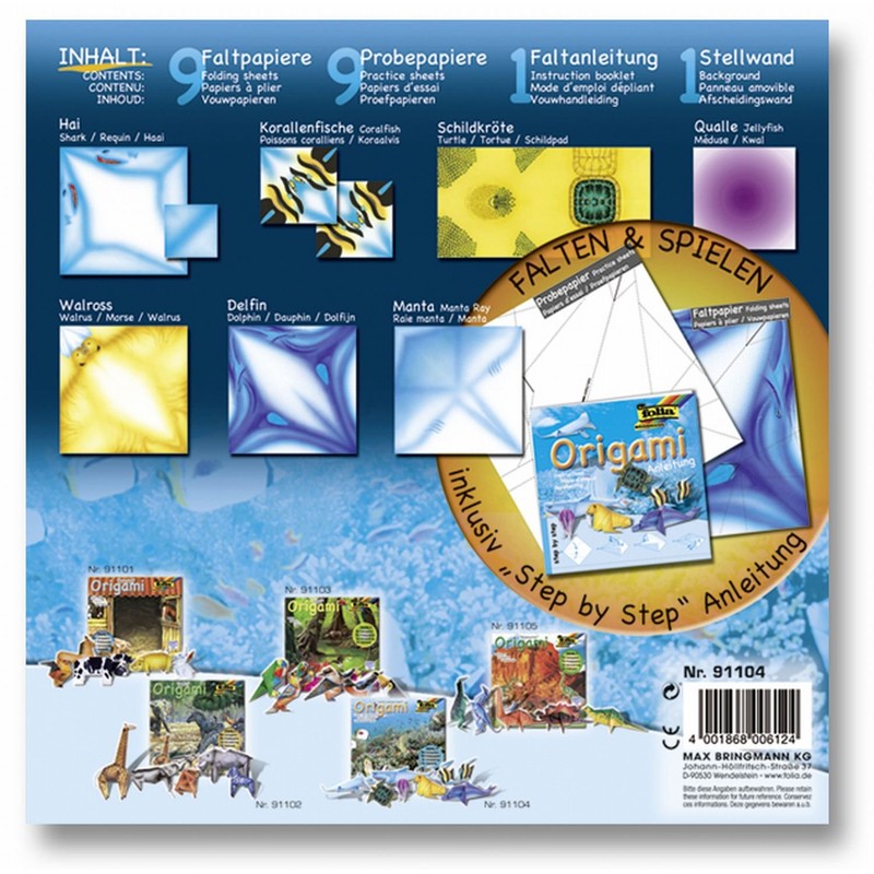 Folia 91104 – Origami Animals – Underwater World