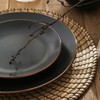 Stone Lain Brasa Modern Stoneware 16 Piece Dinnerware Sets, Plates