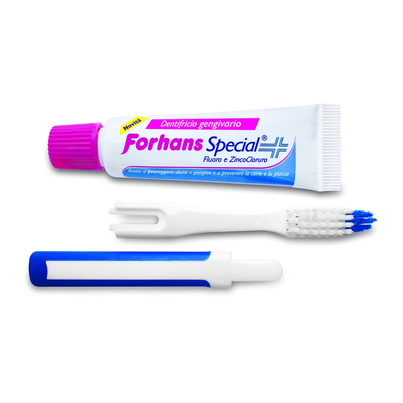 FORHANS SPAZ+DENTIF TRAVEL KIT