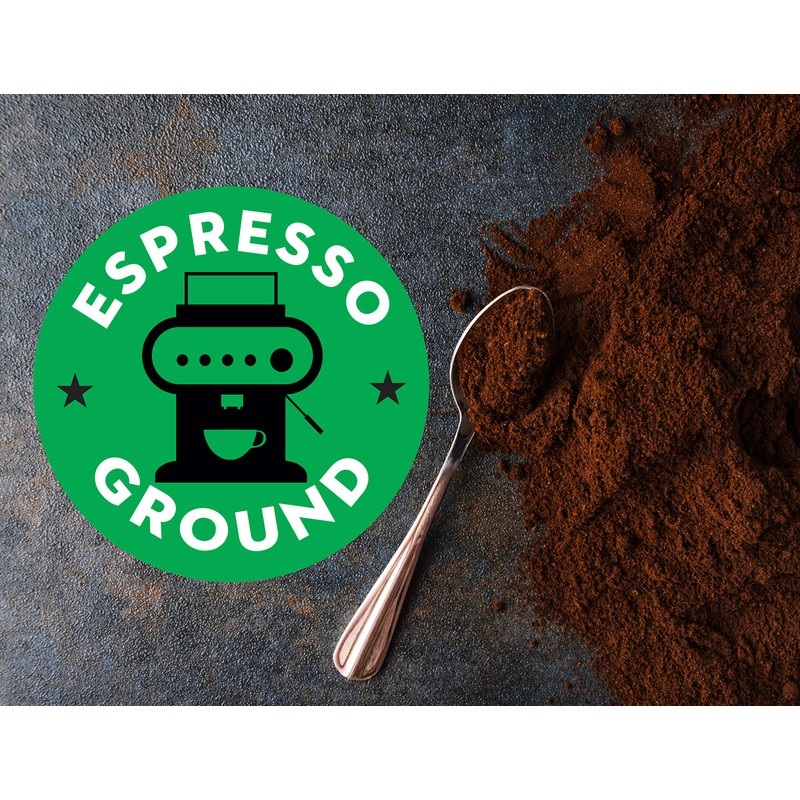Italian Aroma Coffee - 250g Espresso Ground Coffee for Home