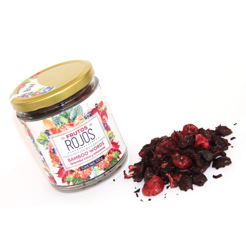 Bamboo Words - Kit Té de frutos rojos, mezcla de
