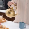SANQIAHOME 1500ml teapot with Infuser stainless steel Water Boilers lifting