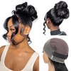 Alionly Hidden Strap 360 Glueless Lace Front Wigs 100% Human
