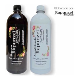 Shampoo Rapunzel Y Acondicionador Zatarain Yeguada 
