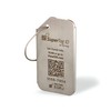 Dynotag Web Enabled Brushed Stainless Steel Smart Luggage ID Tag+