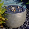 Tankana Garden Water Fountain Outdoor Bubbler Water Feature Indoor with